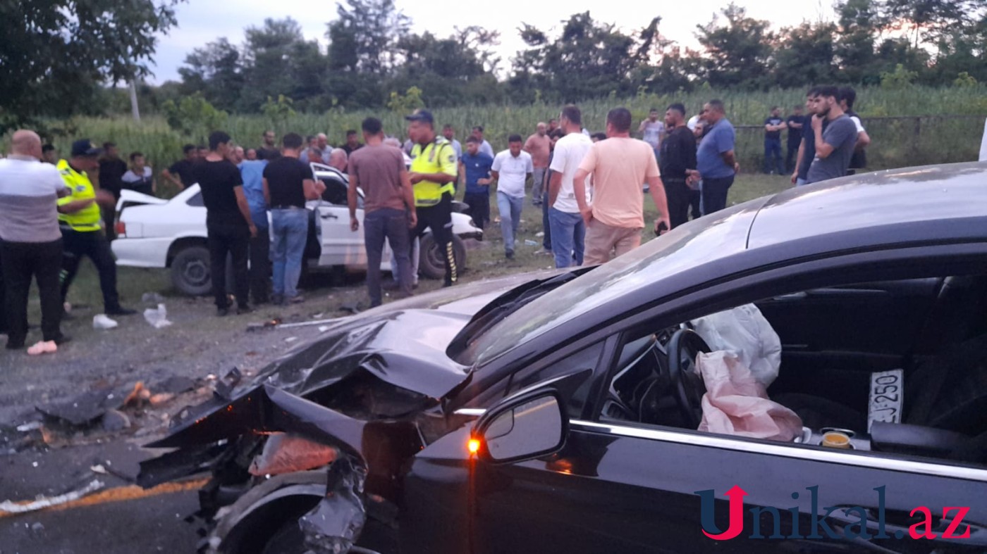 Qaxda qəzada ölənlərin sayı artdı - YENİLƏNİB (FOTOLAR)